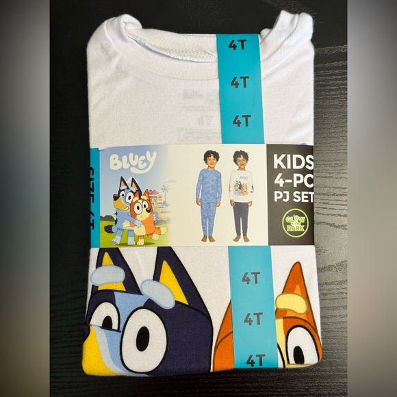 Other - Bluey 4pc Pajamas set